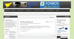 Desktop Screenshot of fos-bos-hof.de